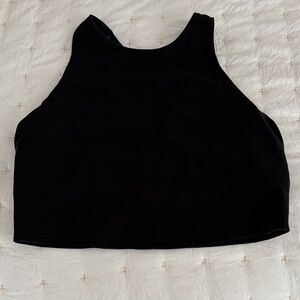 Athleta Women's Crop Shelf Bra Workout Top (small)